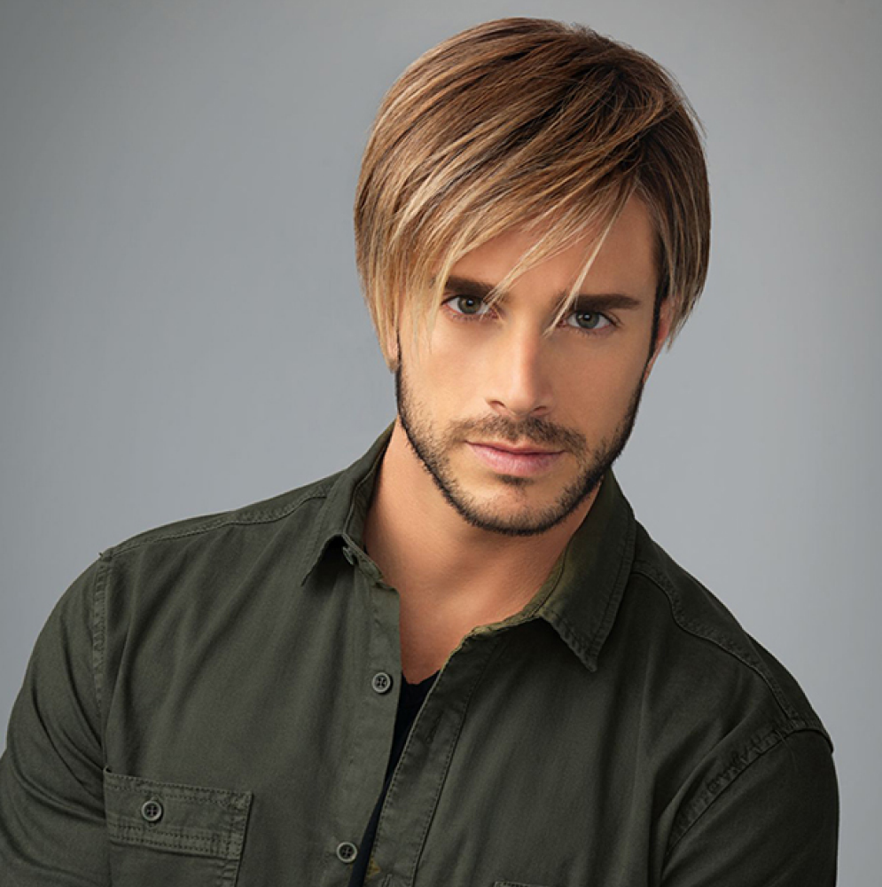 A Man with Blonde Highlights